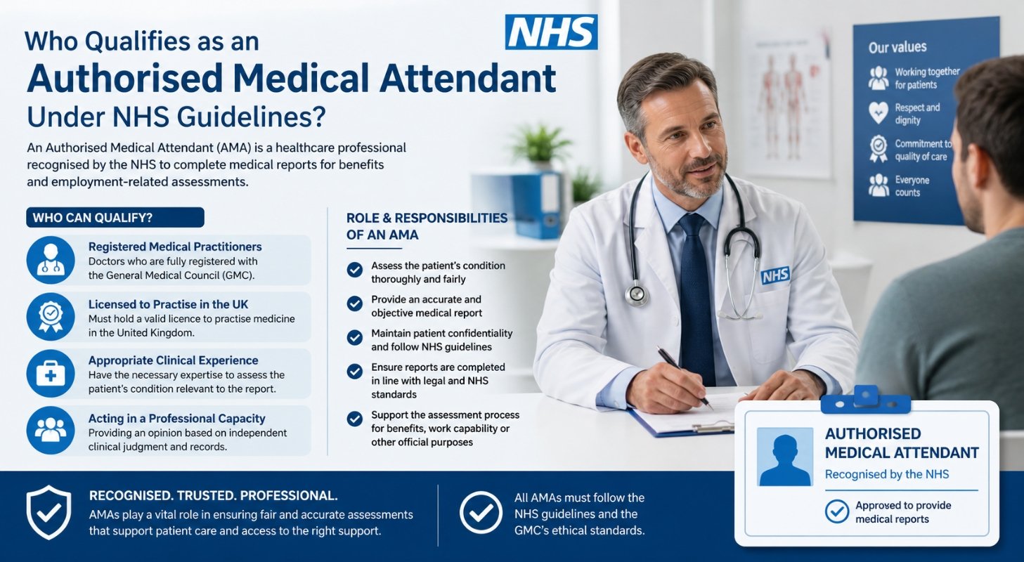 Who Qualifies as an Authorised Medical Attendant Under NHS Guidelines?